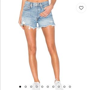 AGOLDE Parker Cut Off Short